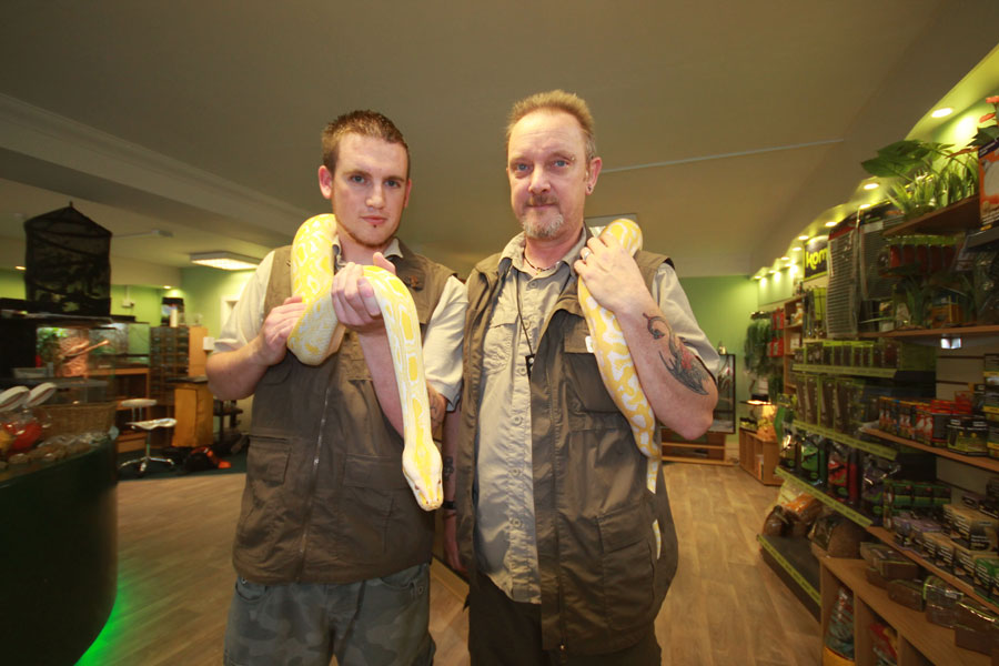 Snakes alive New exotic pet shop opens in Truro Commercial News